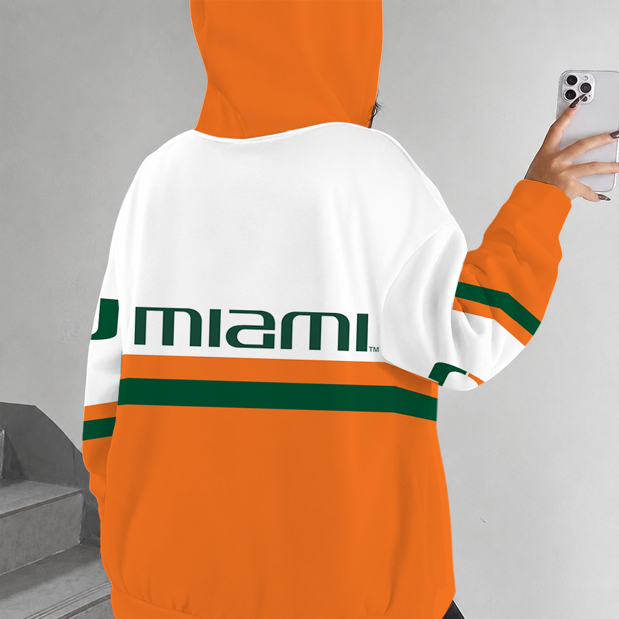 Limited Edition – Customized NCAA Miami Hurricanes T-Shirt, Hoodie, Zip Hoodie - Image 2