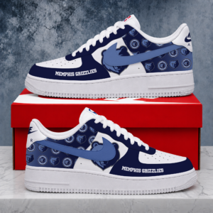 Limited Edition- Customized NBA Memphis Grizzlies Air Force 1 Sneakers