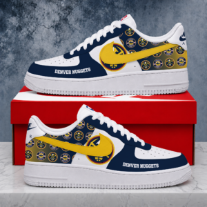 Limited Edition- Customized NBA Denver Nuggets Air Force 1 Sneakers
