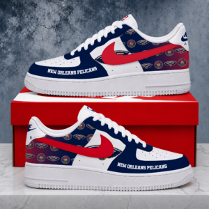 Limited Edition- Customized NBA New Orleans Pelicans Air Force 1 Sneakers