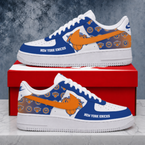 Limited Edition- Customized NBA New York Knicks Air Force 1 Sneakers
