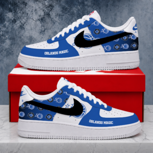 Limited Edition- Customized NBA Orlando Magic Air Force 1 Sneakers