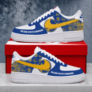 Limited Edition- Customized NBA Golden State Warriors Air Force 1 Sneakers