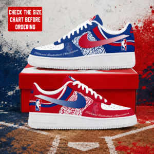 Limited Edition – Customized NBA National Basketball Association Air Force 1 Sneakers
