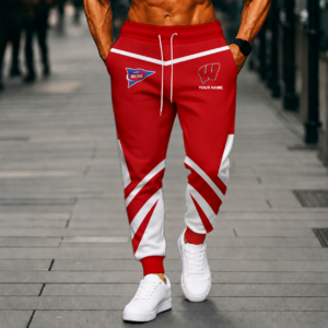 Limited Edition – Customized NCAA Wisconsin Badgers Unisex Sweatpants