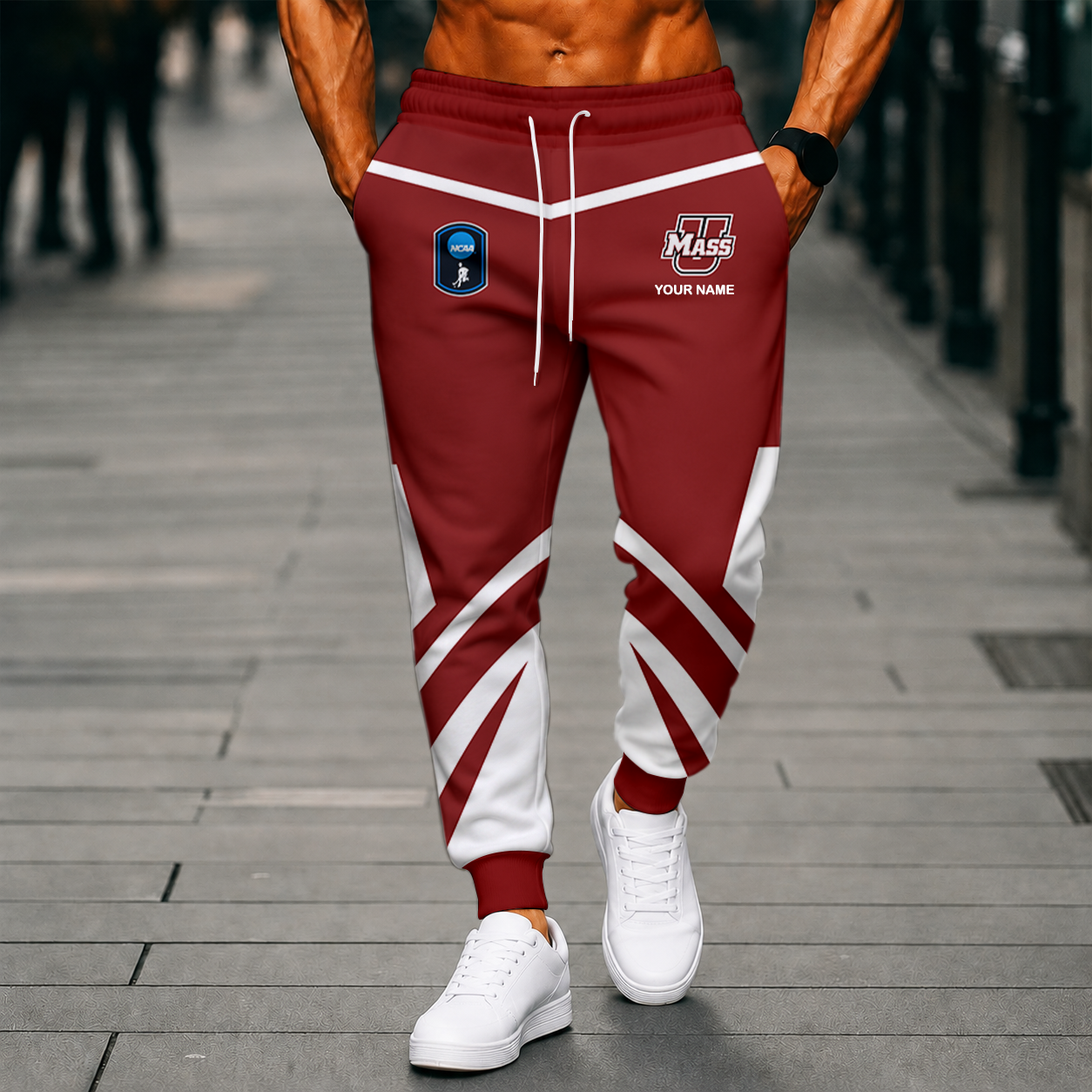 Limited Edition – Customized NCAA Umass Minutewomen Sweatpants
