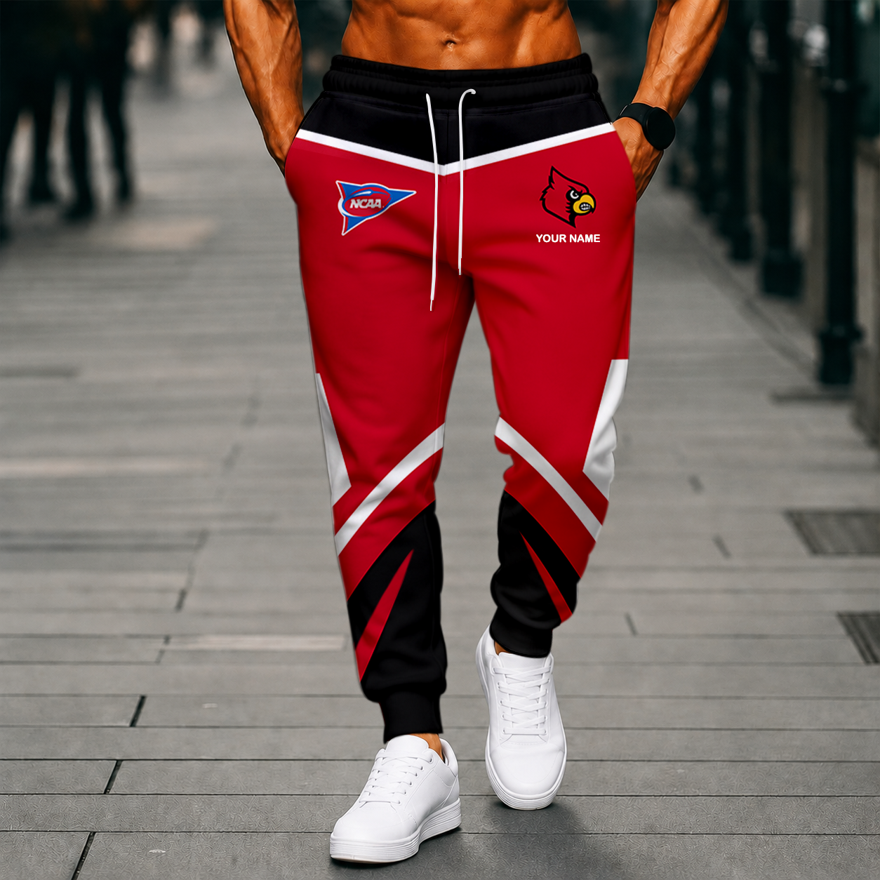 Limited Edition – Customized NCAA Louisville Cardinals Unisex Sweatpants