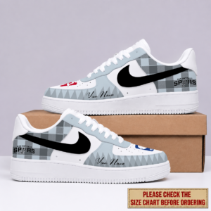 Limited Edition – Customized NBA San Antonio Spurs Air Force 1 Sneakers