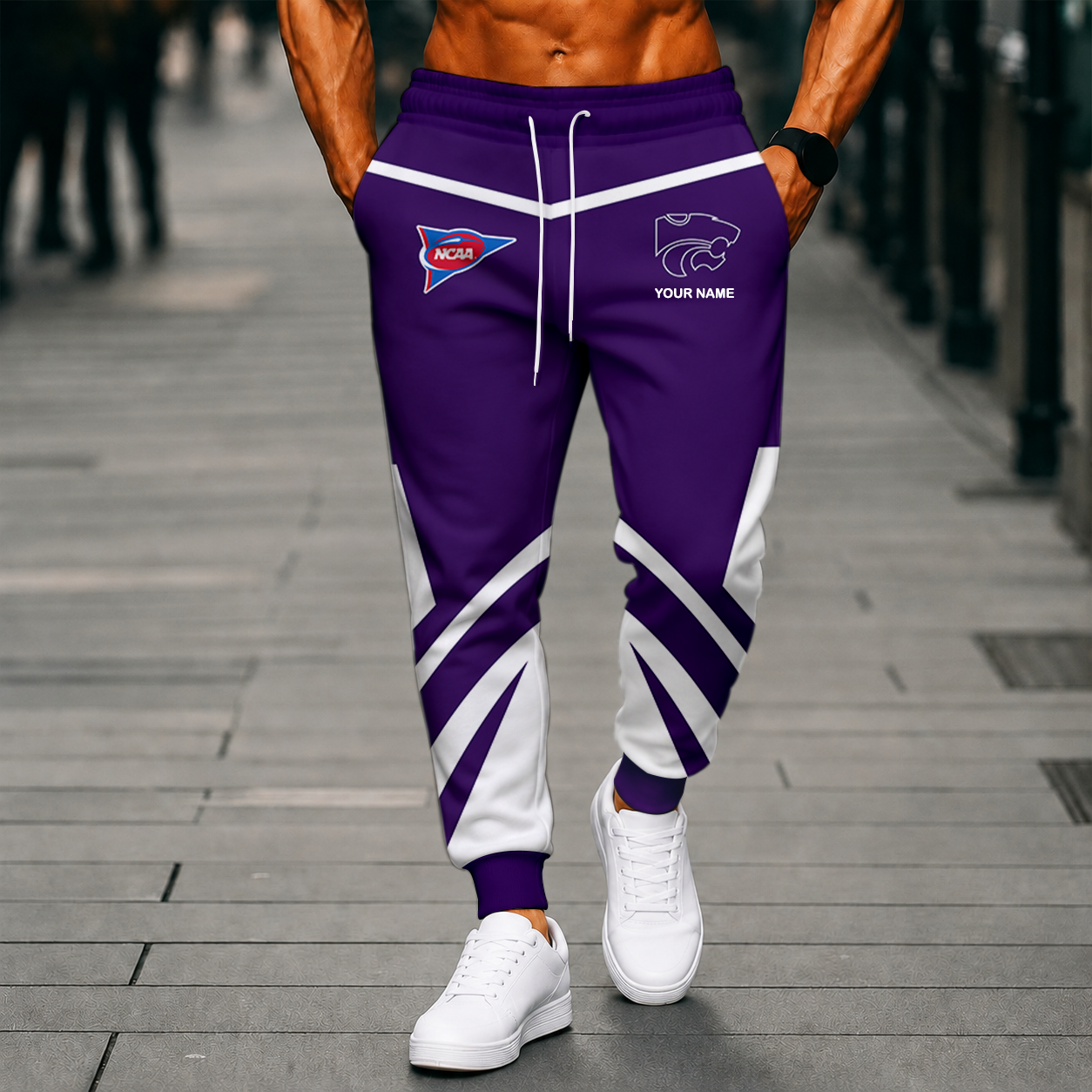 Limited Edition – Customized NCAA Kansas State Wildcats Unisex Sweatpants