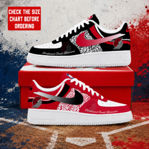 Limited Edition – Customized NBA Portland Trail Blazers Air Force 1 Sneakers