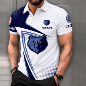 Limited Edition – Customized NBA Memphis Grizzlies Polo Shirt