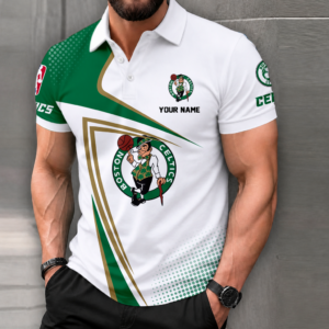 Limited Edition – Customized NBA Boston Celtics Polo Shirt