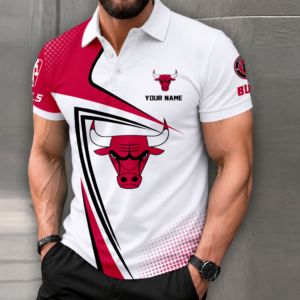 Limited Edition – Customized NBA Chicago Bulls Polo Shirt