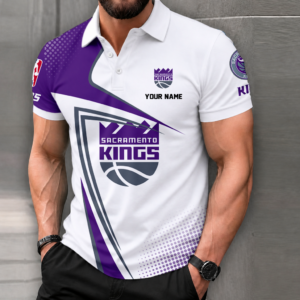 Limited Edition – Customized NBA Sacramento Kings Polo Shirt