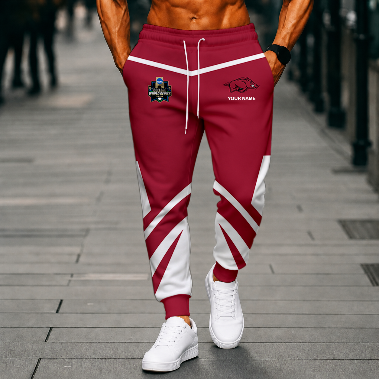 Limited Edition – Customized NCAA Arkansas Razorbacks Unisex Sweatpants