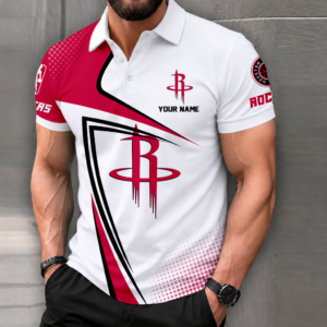 Limited Edition – Customized NBA Houston Rockets Polo Shirt