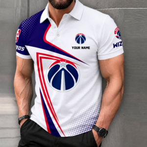 Limited Edition – Customized NBA Washington Wizards Polo Shirt