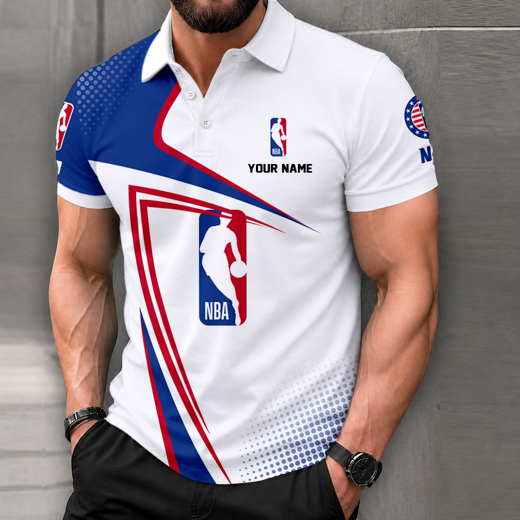 Limited Edition – Customized NBA National Basketball Association Polo Shirt