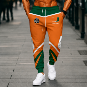 Limited Edition – Customized NCAA Miami Hurricanes Unisex Sweatpants