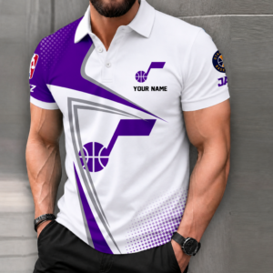 Limited Edition – Customized NBA Utah Jazz Polo Shirt