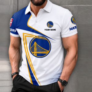 Limited Edition – Customized NBA Golden State Warriors Polo Shirt