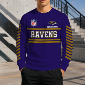 Limited Edition – Customized NFL Baltimore Ravens Unisex Sweatshirt