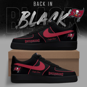 Limited Edition – Customized NFL Tampa Bay Buccaneers Air Force 1 Sneakers