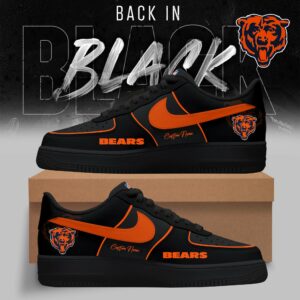 Limited Edition – Customized NFL Chicago Bears Air Force 1 Sneakers