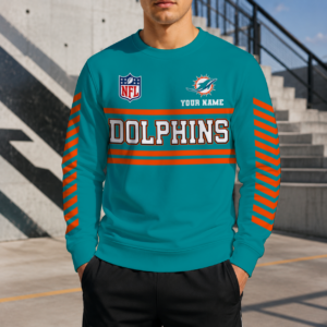 Limited Edition – Customized NFL Miami Dolphins Unisex Sweatshirt