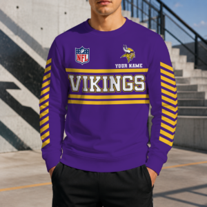 Limited Edition – Customized NFL Minnesota Vikings Unisex Sweatshirt