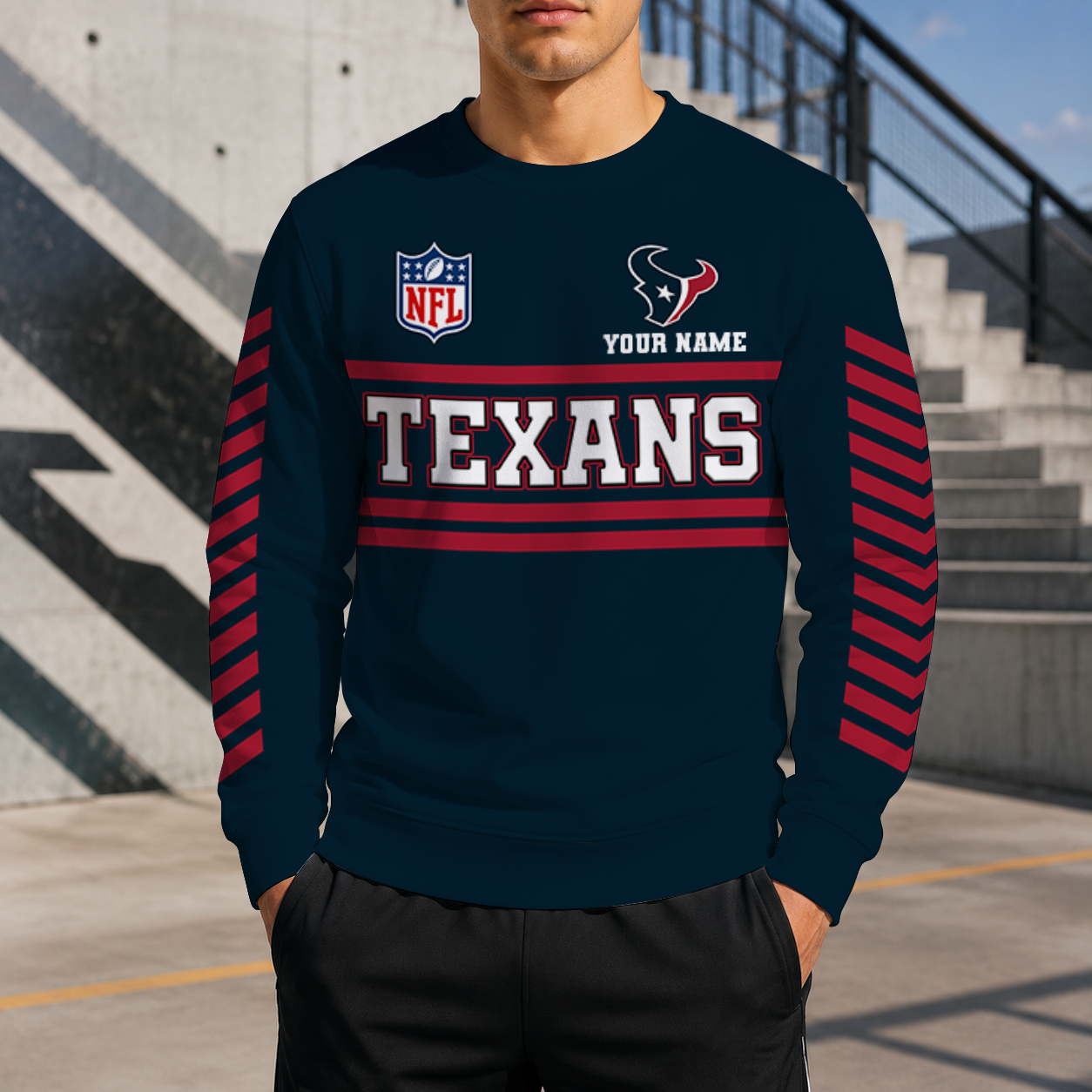 Limited Edition – Customized NFL Houston Texans Unisex Sweatshirt