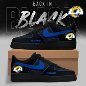Limited Edition – Customized NFL Los Angeles Rams Air Force 1 Sneakers