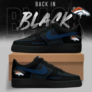 Limited Edition – Customized NFL Denver Broncos Air Force 1 Sneakers