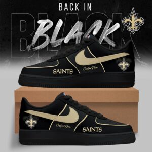 Limited Edition – Customized NFL New Orleans Saints Air Force 1 Sneakers