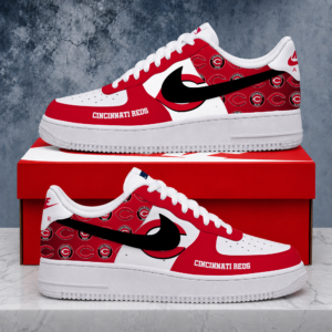 Limited Edition – Customized MLB Cincinnati Reds Air Force 1 Shoes