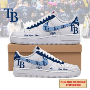 Limited Edition – Customized MLB Tampa Bay Rays Air Force 1 Shoes