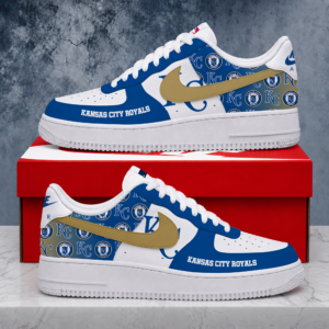 Limited Edition – Customized MLB Kansas City Royals Air Force 1 Shoes