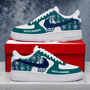 Limited Edition – Customized MLB Seattle Mariners Air Force 1 Shoes