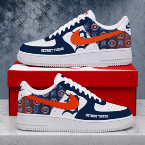 Limited Edition – Customized MLB Detroit Tigers Air Force 1 Shoes