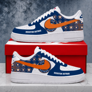 Limited Edition – Customized MLB Houston Astros Air Force 1 Shoes