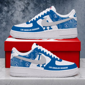 Limited Edition – Customized MLB Los Angeles Dodgers Air Force 1 Shoes