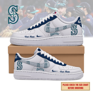Limited Edition – Customized MLB Seattle Mariners Air Force 1 Shoes