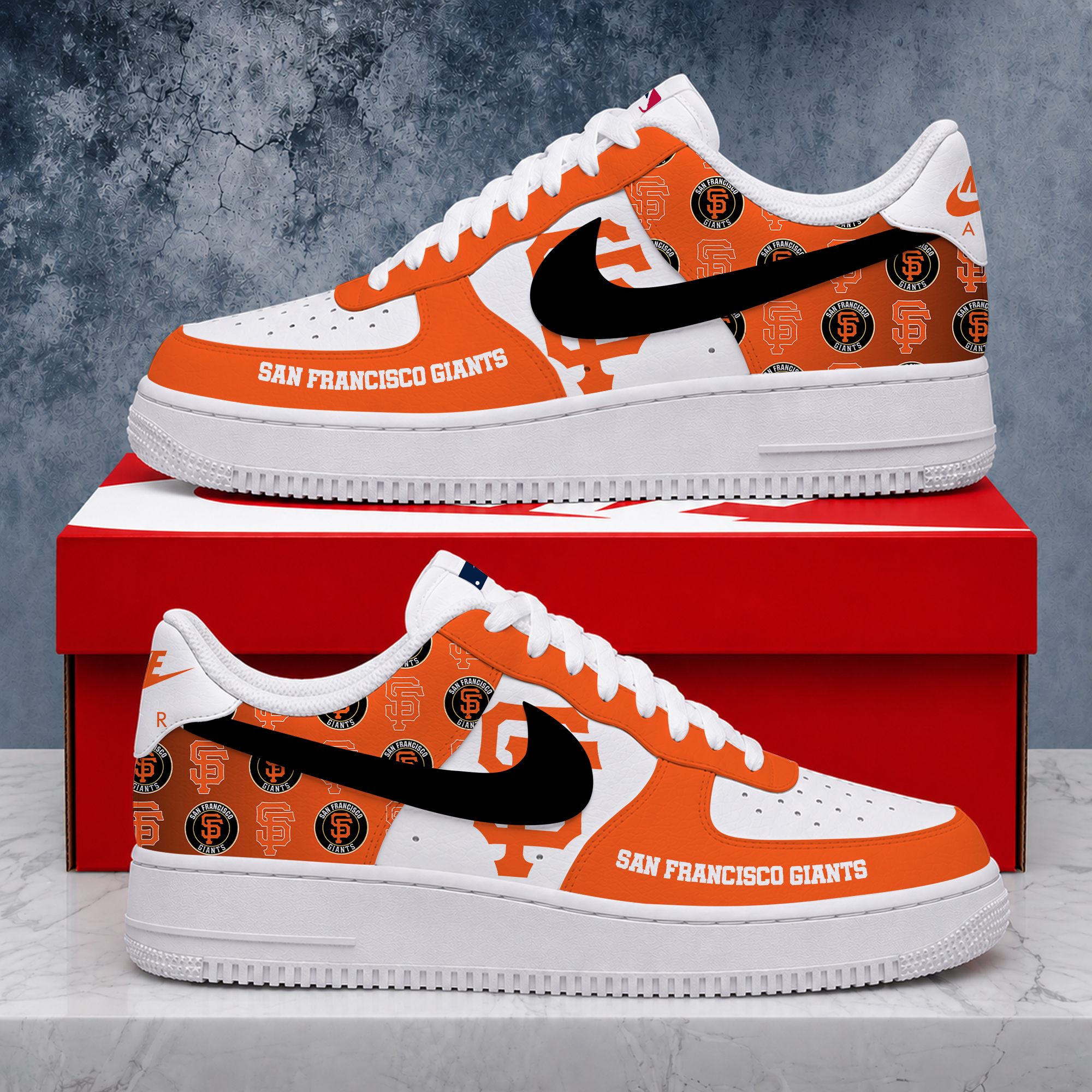 Limited Edition – Customized MLB San Francisco Giants Air Force 1 Shoes