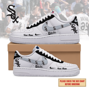 Limited Edition – Customized MLB Chicago White Sox Air Force 1 Shoes