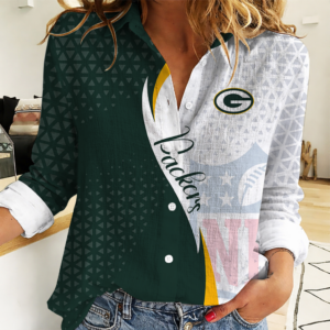 Limited Edition – Customized NFL Green Bay Packers Women Casual Shirt