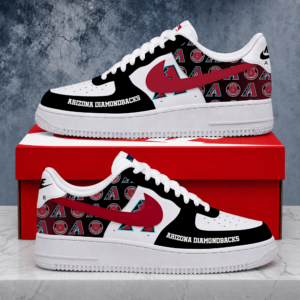 Limited Edition – Customized MLB Arizona Diamondbacks Air Force 1 Shoes
