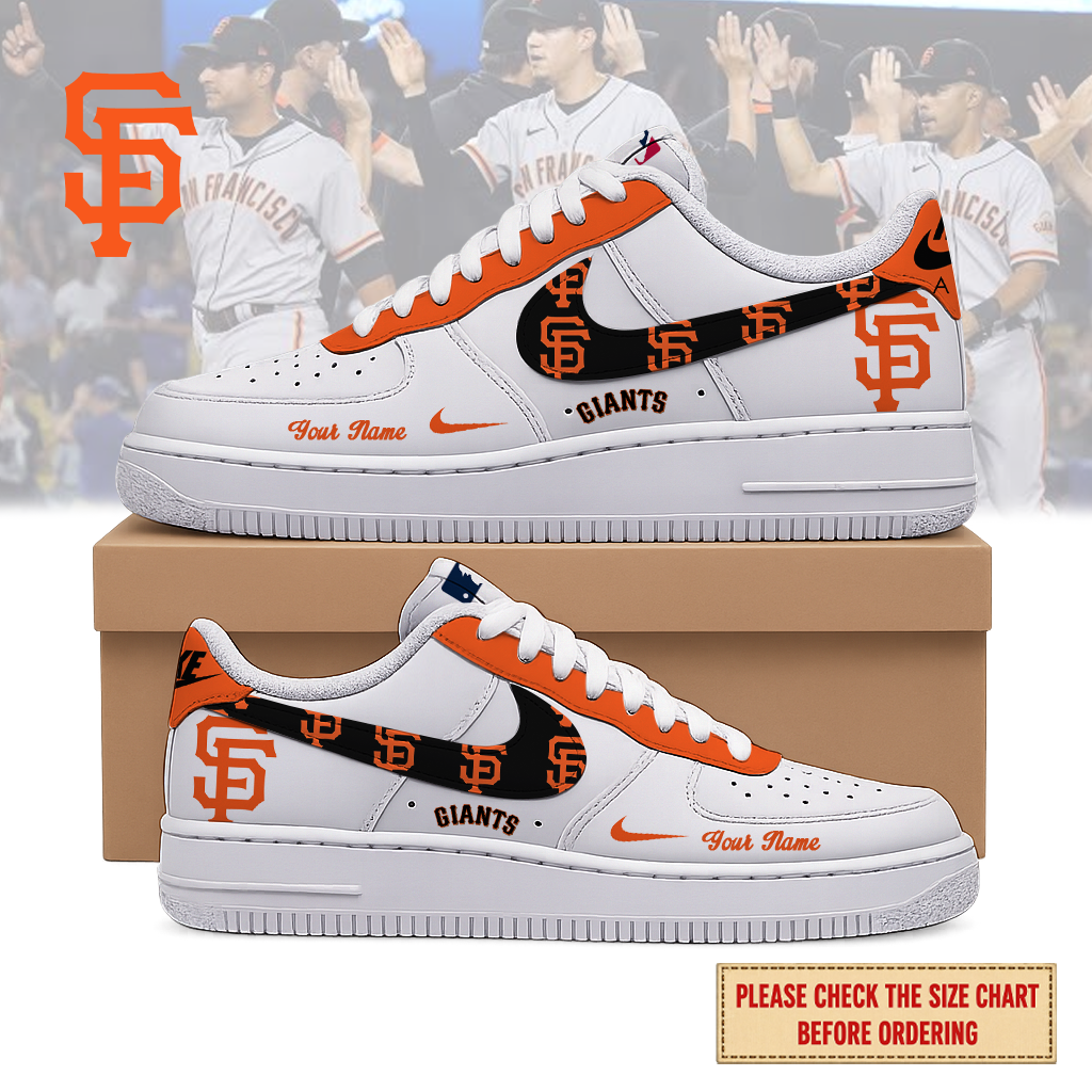 Limited Edition – Customized MLB San Francisco Giants Air Force 1 Shoes