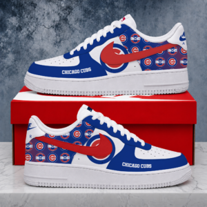 Limited Edition – Customized MLB Chicago Cubs Air Force 1 Shoes