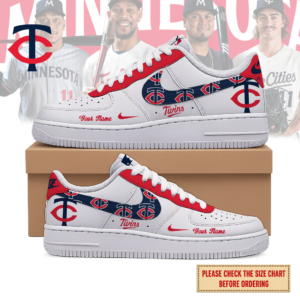 Limited Edition – Customized MLB Minnesota Twins Air Force 1 Shoes
