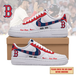 Limited Edition – Customized MLB Boston Red Sox Air Force 1 Shoes